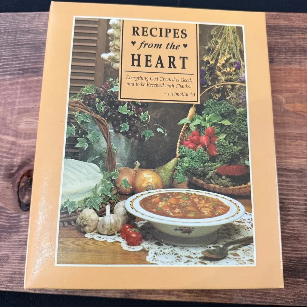 Recipes from the Heart Ben Davis Christian Church Cookbook 2006 Binder INDPLS.